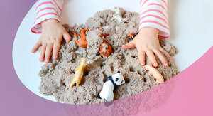 Не только куличики: полезные игры с кинетическим песком для дошкольников